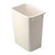 21QT BISQUE WASTEBASKET