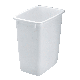 2805 21Qt W/Basket White Rubbermaid