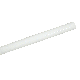 6FT WHITE CLOSET POLE