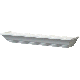 24IN WHITE MANTEL SHELF