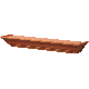 24IN HNY PN MANTEL SHELF