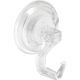 Suction Hook SM Clear 2pk InterD 52820