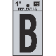  1IN REFLECT LETTER B