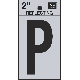 2IN REFLECT LETTER P