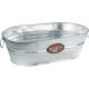 22QT HOT DIPPED OVAL TUB