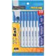 BP43-BR1P10-48 10PK BLU TCBP STICK PENS