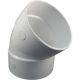 PVC Elbow 4in 45 DWV