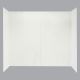 4PC WHITE TUB WALL KIT