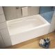 WHITE LH SOAKING TUB
