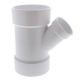PVC Wye 4in x 2in DWV CE