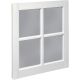 20X25 WHT PVC BARN SASH
