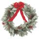 2167730 30IN PINE FLOCKED WREATH