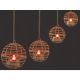 SET 4 HANGING SPHERE