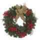 2378980DIB 24 IN BURLAP BOW WREATH