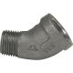 1-1/4IN 45D BLK ST ELBOW