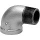 1-1/2IN 90D GALV ST ELBOW