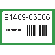 1181100 6INX4IN VINYL BAG PATCH
