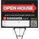 E-1824-OH 18INX24IN OPEN HOUSE SIGN