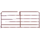 10FT 6BAR RED ECONO GATE