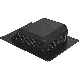 50INBLK ALM S/B ROOF VENT