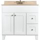 36IN OSAGE WHITE VANITY