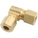 BRASS 1/4IN COMPRESSION ELBOW