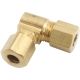 BRASS 5/16IN COMPRESSION ELBOW