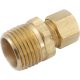 BRASS 1/8X1/8 MALE CONNECTOR