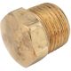 1/2IN HEX HD BRAS PLUG LF
