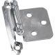 No Inset Self Closing Hinge Polished Chrome