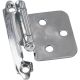 No Inset Self Closing Hinge Satin Chrome 28739