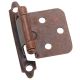 No Inset Self Closing Hinge Venetian Bronze