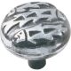 1-1/2in Native Romance Fish Knob -  Satin Silverado