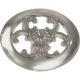 1-1/2in Georgetown Filigree Knob - Satin Chrome