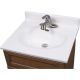 19X17 WHT VANITY TOP