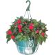 10INHANGING BASKET SAUCER