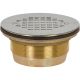 2IN BRASS SHOWER DRAIN