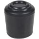 4PK 7/8IN BLK RBR LEGTIP