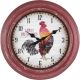 404-3630 12IN ROOSTER WALL CLOCK