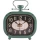 404-3425 DISTRESSED GREEN CLOCK