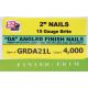 GRDA21L 2IN BRT 15GA FINISH NAIL