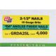 GRDA25L 2-1/2IN 15GA FINISH NAIL