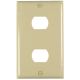 IV RIBBED WALL PLATE