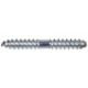 Zinc Dowel Screws 1/4in X 2in