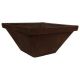 Planter Conventry Square Bowl Rust 16in