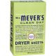LEMON DRYER SHEETS