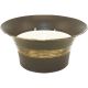 0146 3WICK METAL CITRO CANDLE