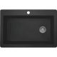 QT-670-BL BLACK COMPOSITE SINK