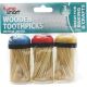 HS-01603 3PK 200CT TOOTHPICKS