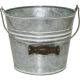 MPT01626 6IN WHT WASH GALV PLANTER